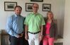 Mike Weiland, Carsten Göller und Evelin Stotz